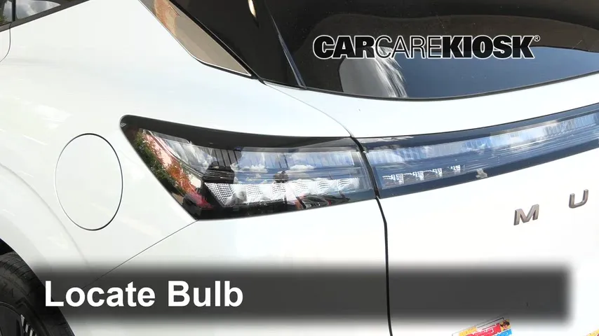 2025 Nissan Murano Platinum 2.0L 4 Cyl. Turbo Lights Tail Light (replace bulb)